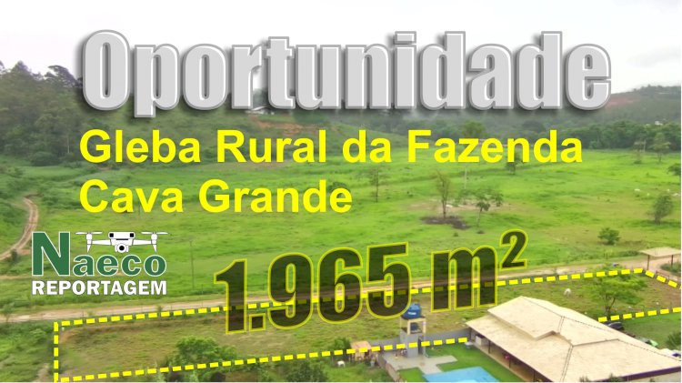 Vendo Gleba Rural de 1965 m²
